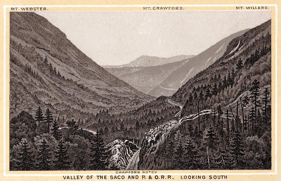 Crawford Notch New Hampshire, Mt Webster, Mt Willard