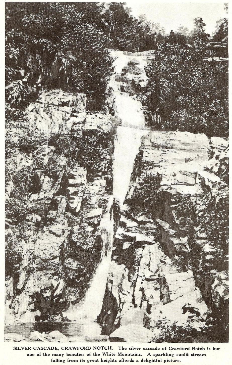 Silver Cascade, Crawford Notch