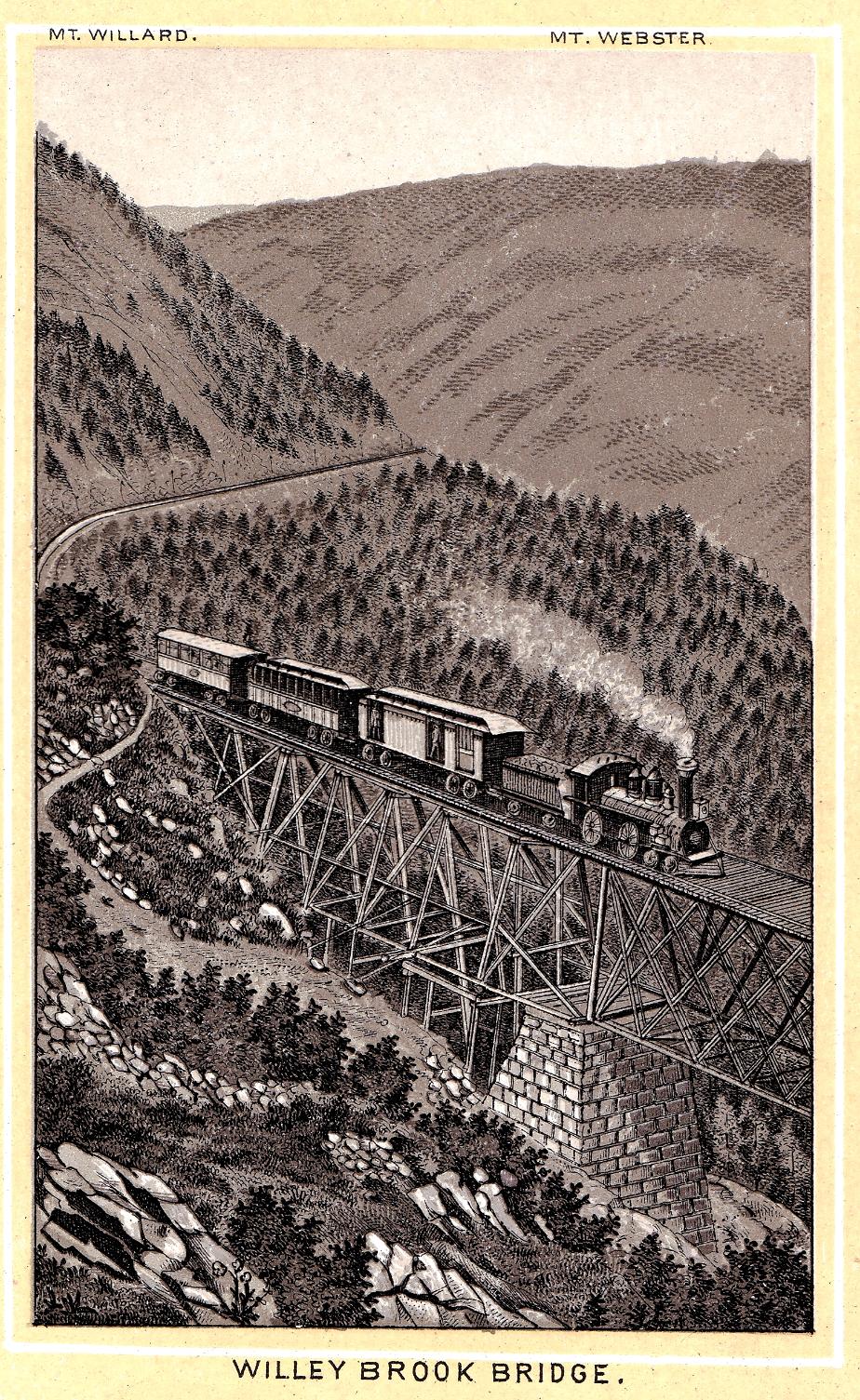 Willey Brook Bridge, Crawford Notch