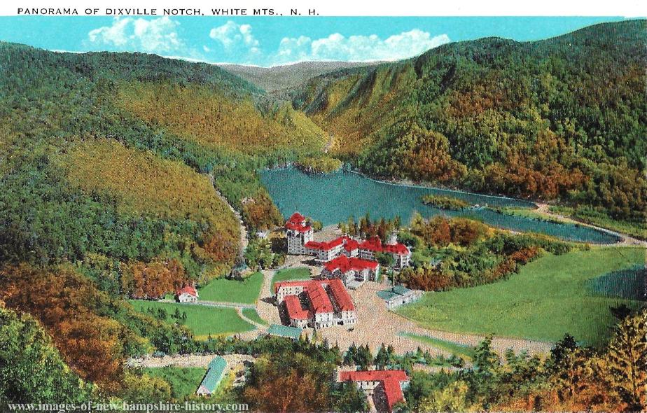 Panorama View of Dixville Notch NH