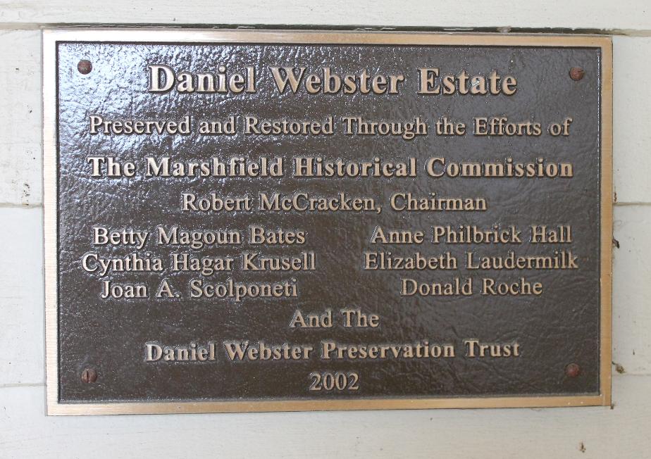 Daniel Webster Estate - Marshfield Massachusetts