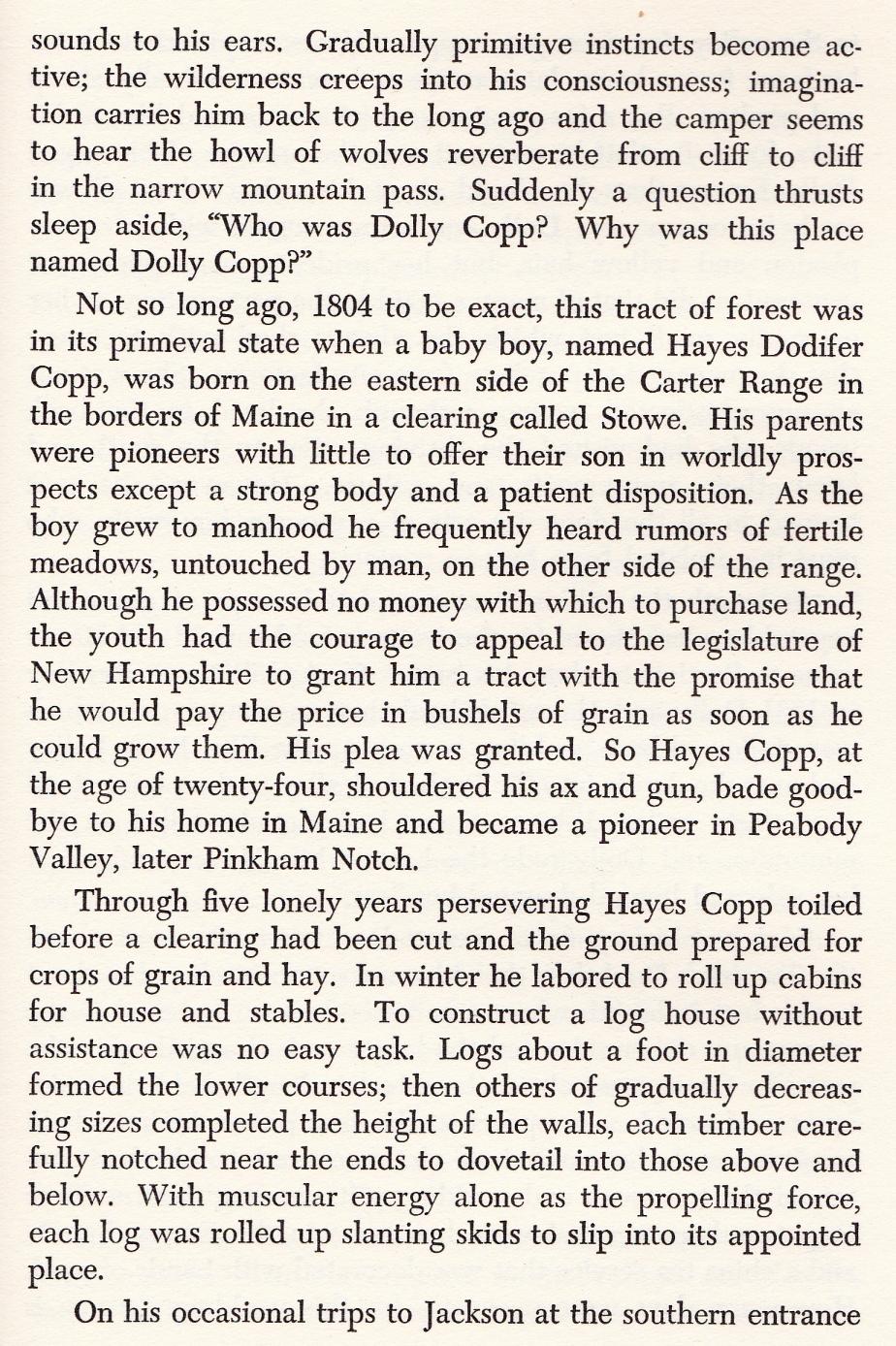 Dolly Copp Story