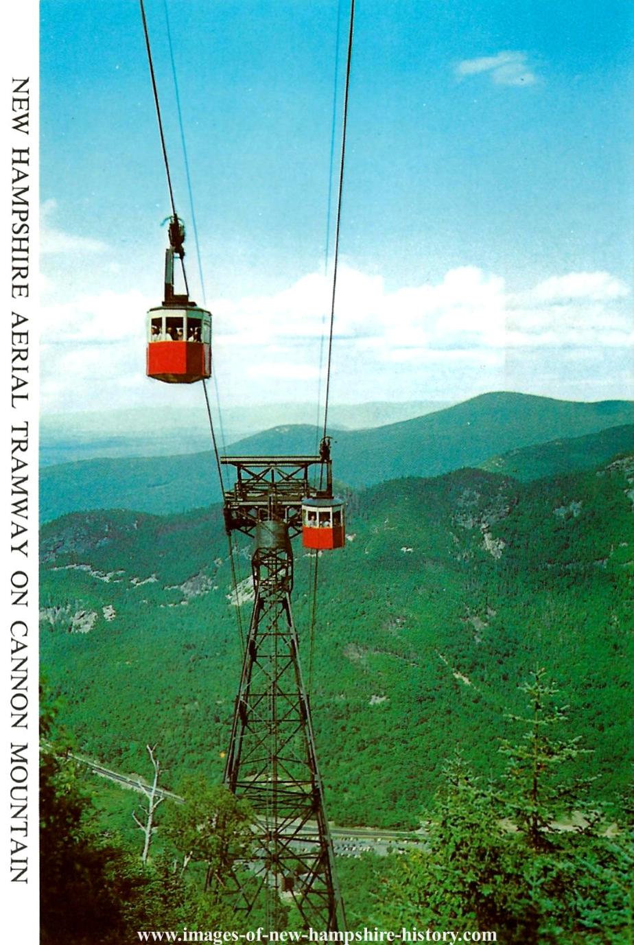 Franconia Notch State Park Postcard Set - Cannon Mt Aerial Tramway