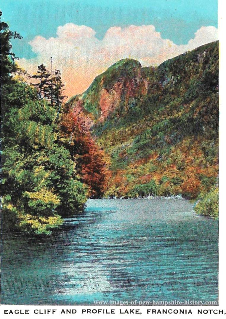 Eagle Cliff Franconia Notch Postcard Set 1930s