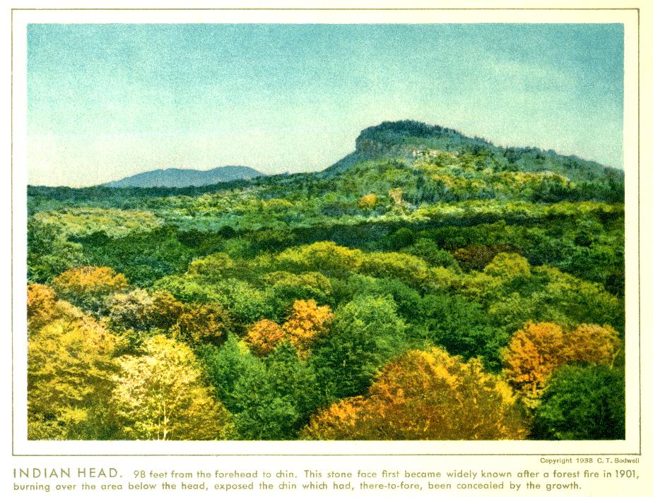 Indian Head - Franconia Notch 1933