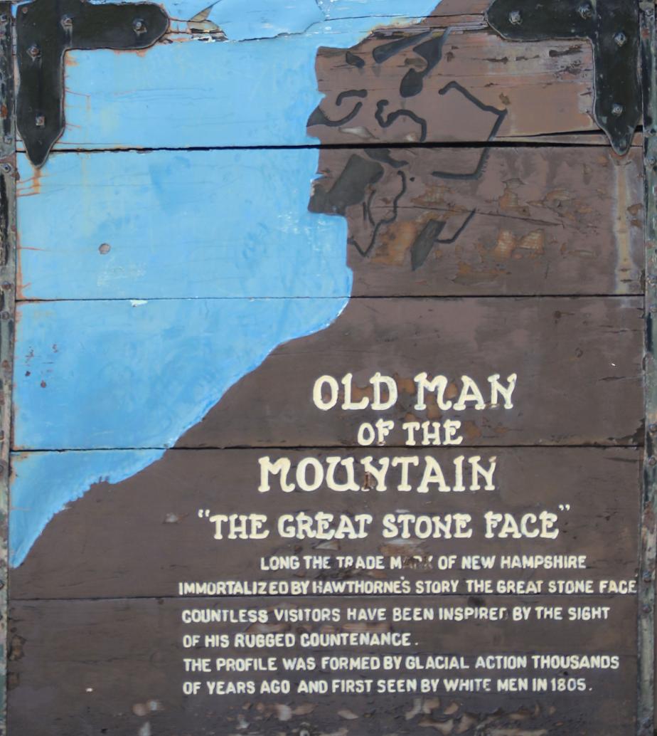 Old Man of the Mountain Profiling Plaza - Franconia Notch New Hampshire