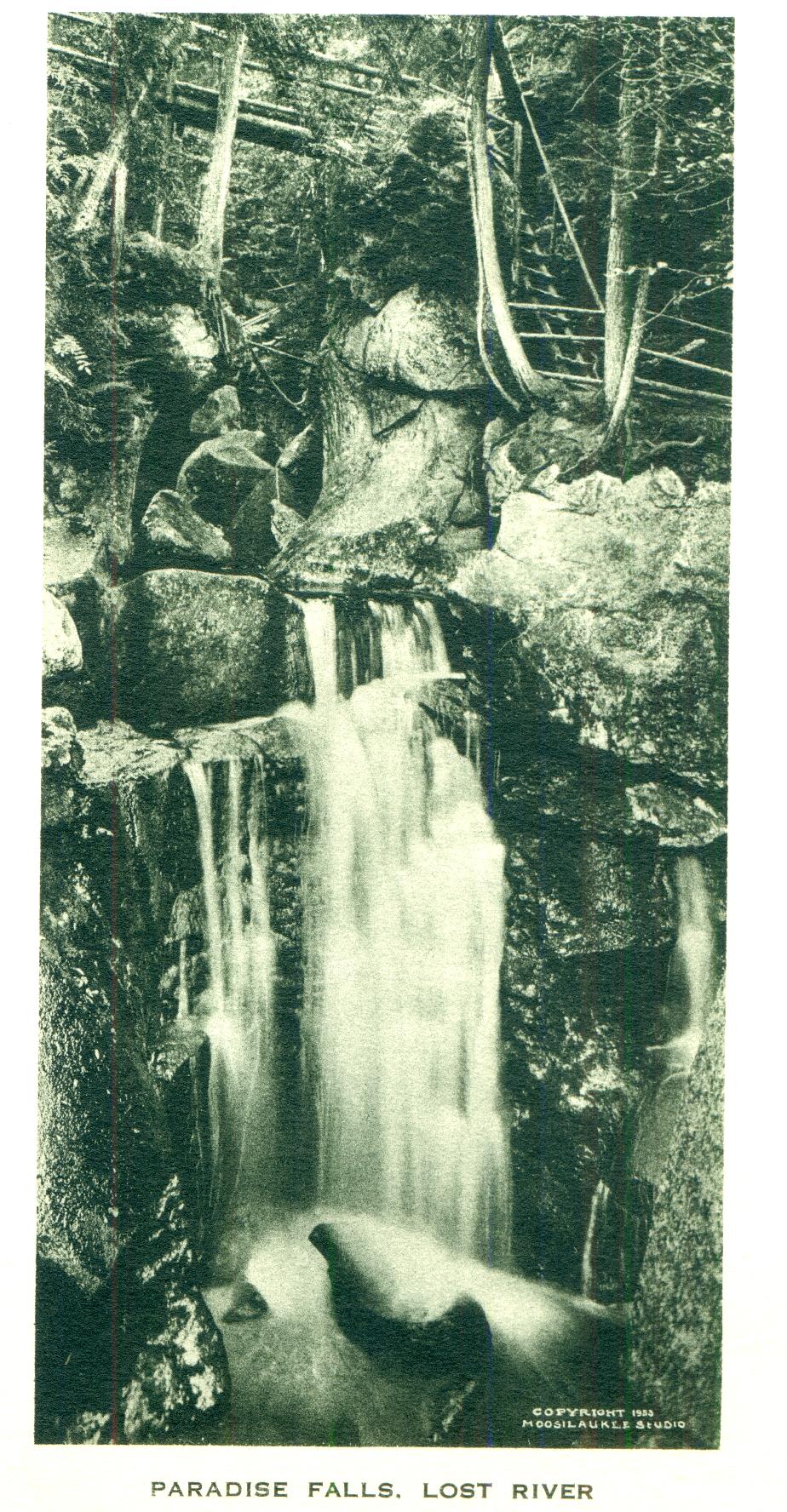 Paradise Falls - Lost River - 1933