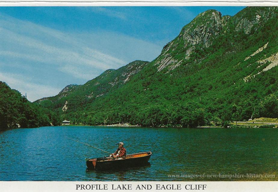 Franconia Notch State Park Postcard Set - Profile Lake & Eagle Cliff