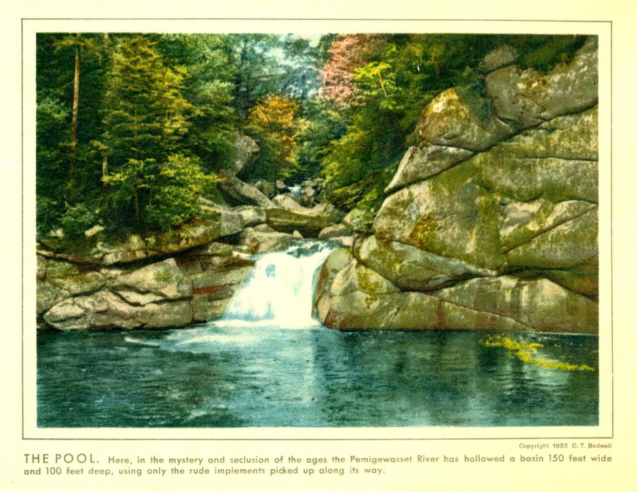 The Pool - Franconia Notch State Park 1933