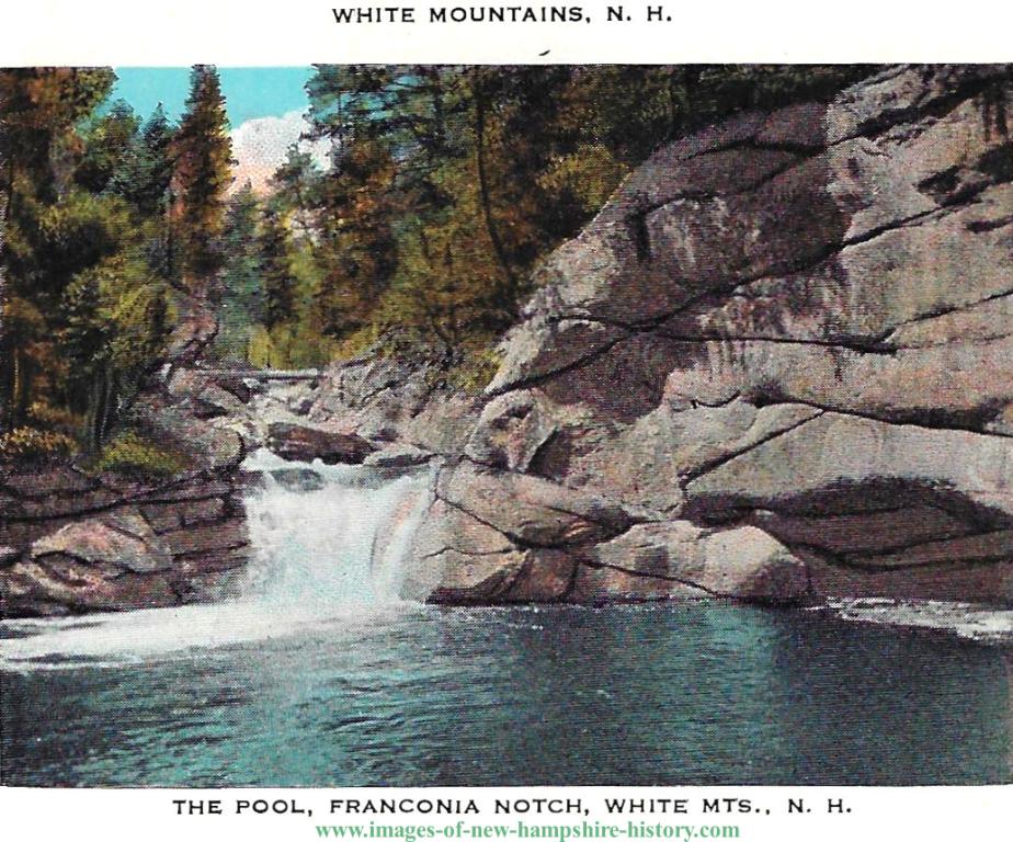 The Pool Franconia Notch Postcard Set 1930s