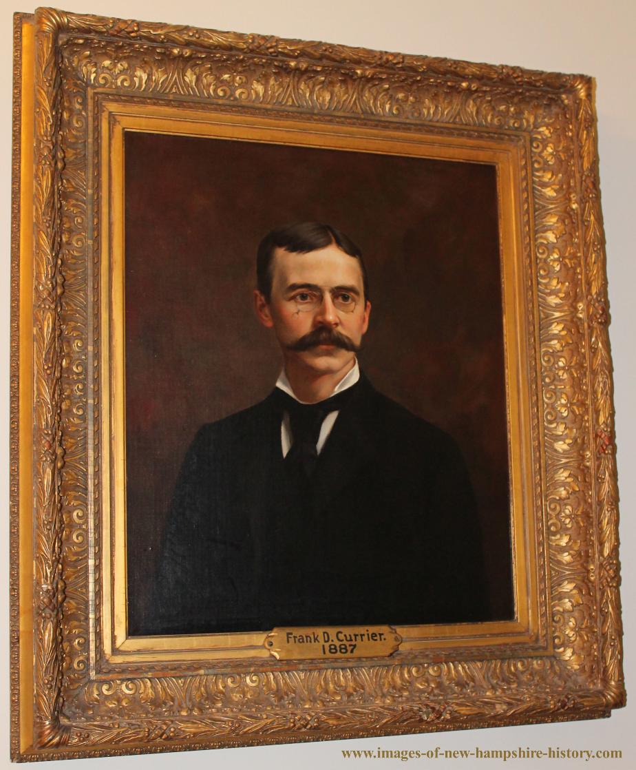 Frank Dunklee Currier NH State House Portrait