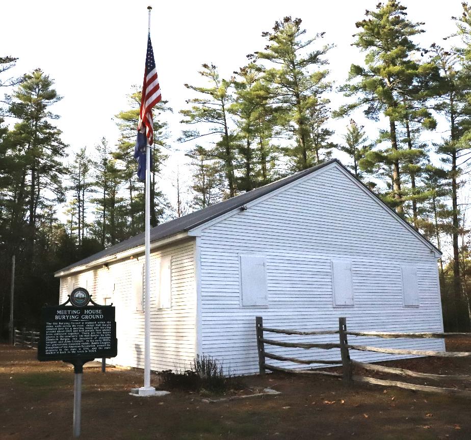 Allenstown Meeting House Historical Marker #193 - Allenstown New Hampshire