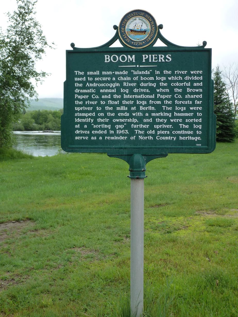 Androscoggin River Boom Piers