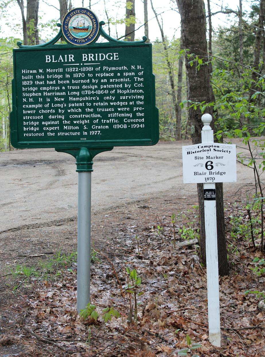 Blair Covered Bridge, Campton New Hampshire