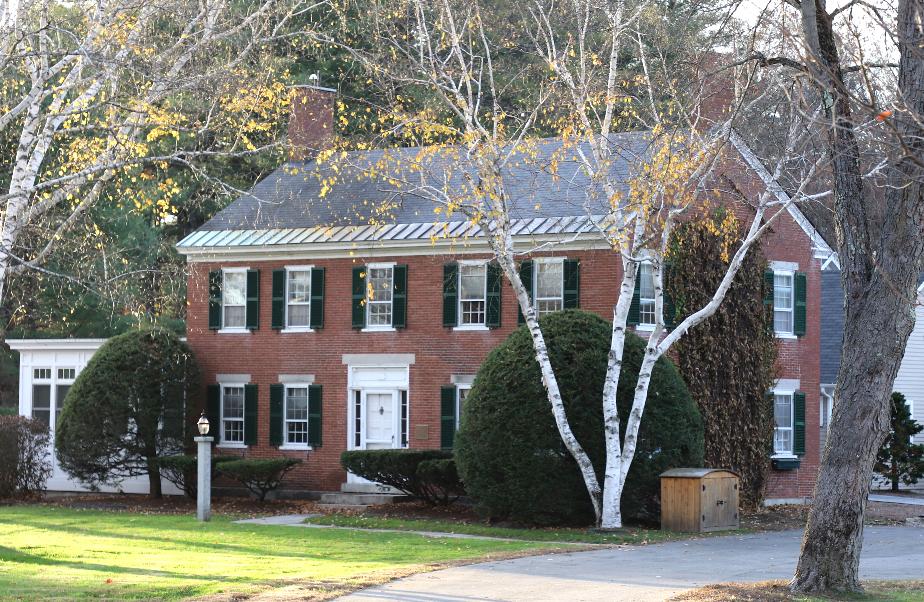 Bridges House - Nh Governor's Residence Marker #67 - Concord, New Hampshire