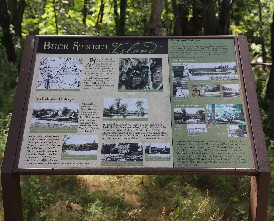 Buck Street Mills Historical Marker