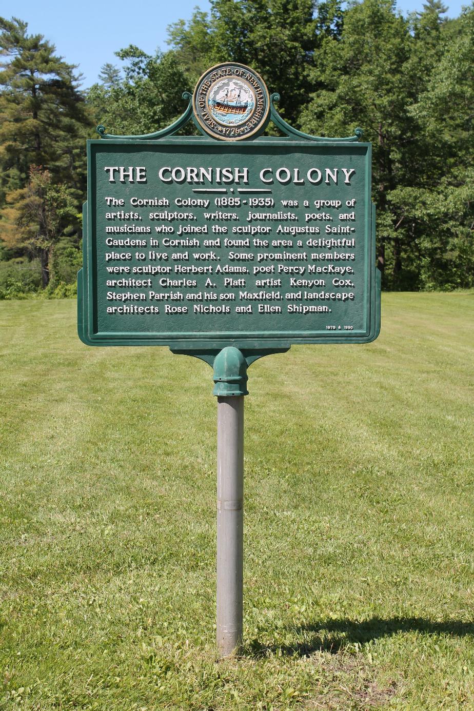 Cornish Colony Historical Marker
