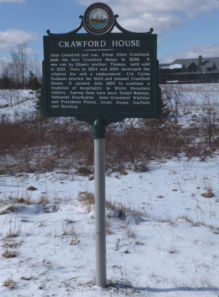 Abel Crawford House Historical Marker