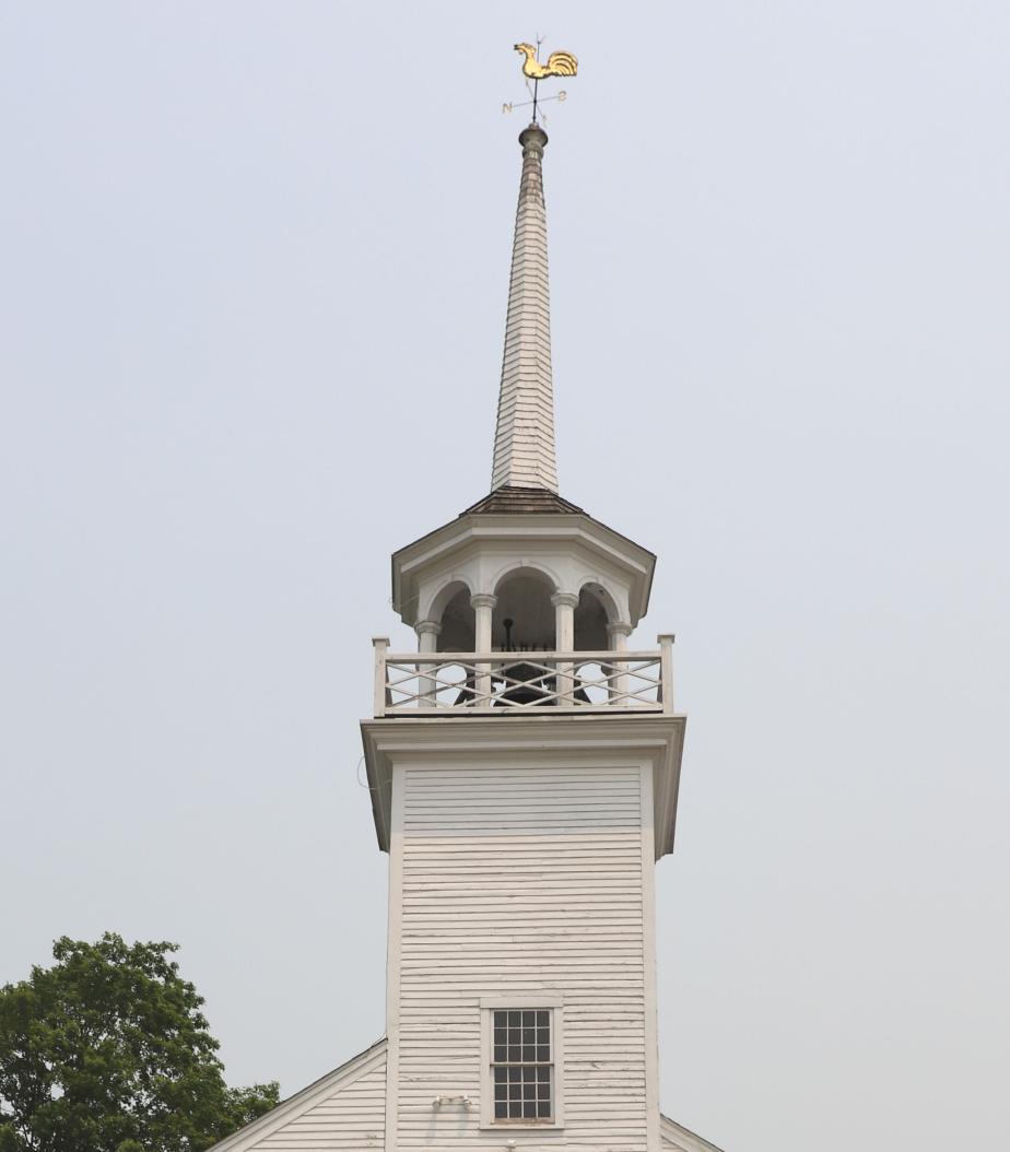 Hampstead Meetinghouse Bell Historical Marker #247 - Hampstead New Hampshire