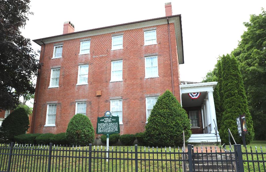 John Parker Hale House Historical Marker - Dover New Hampshire