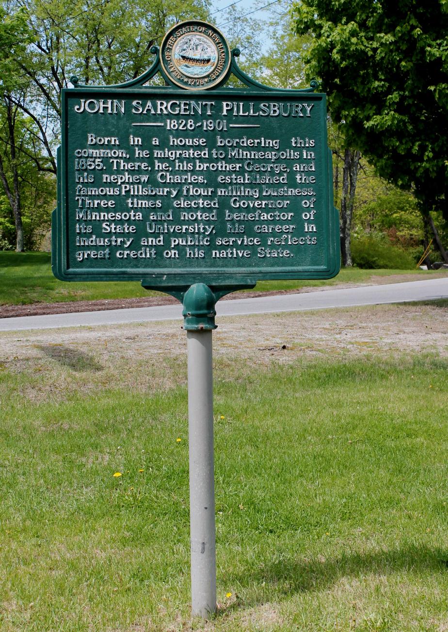 John Sargent Pillsbury Historical Marker