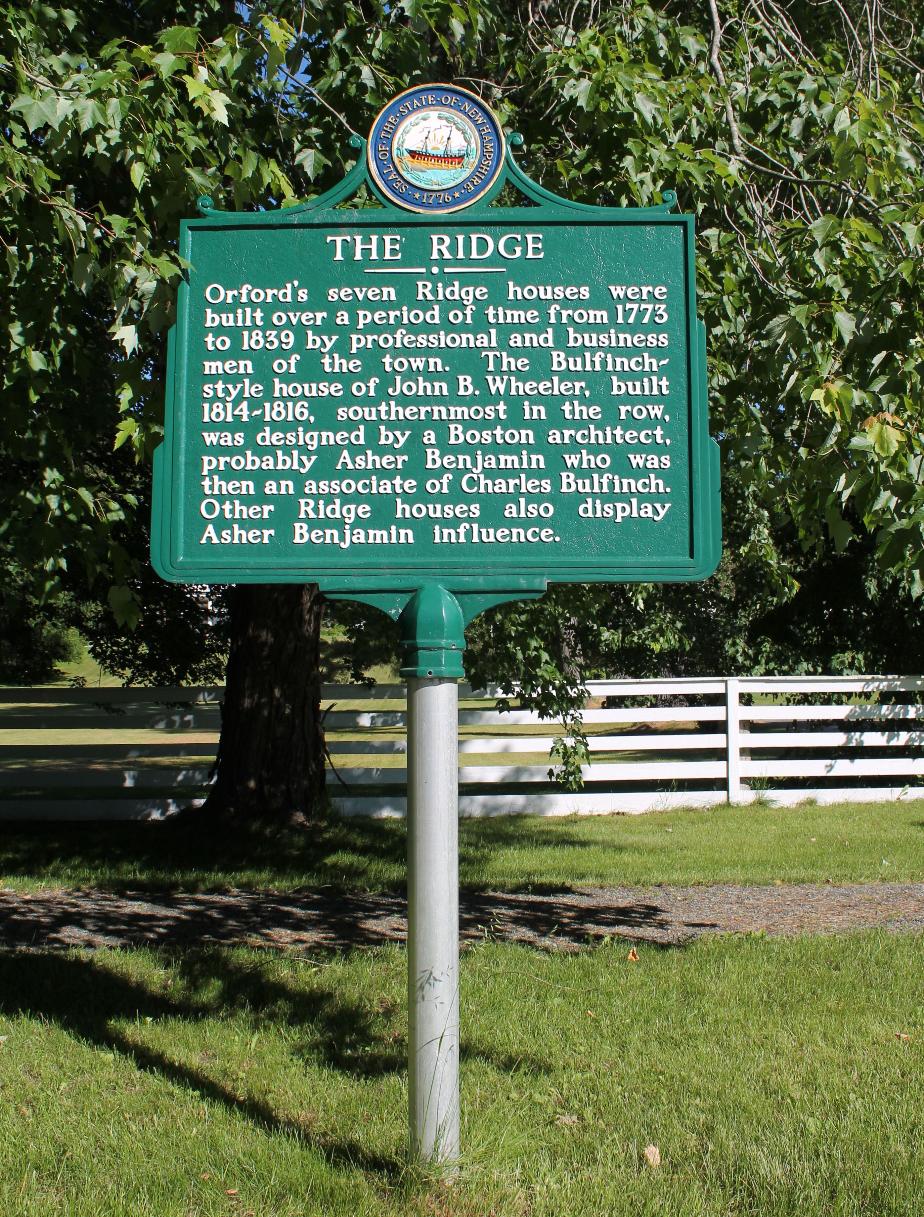 Orford New Hampshire Ridge
