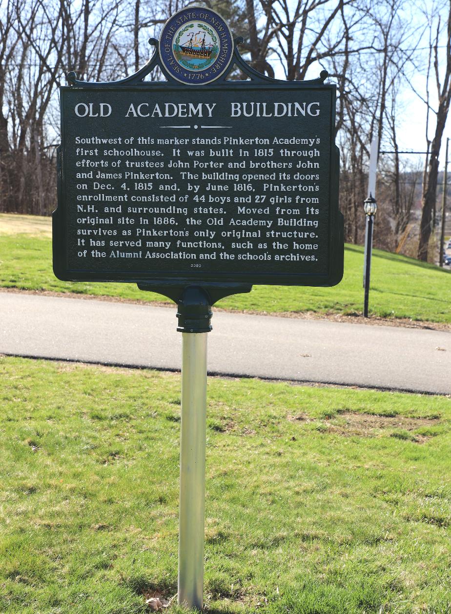 Pinkerton Academy Historical Marker - Derry NH