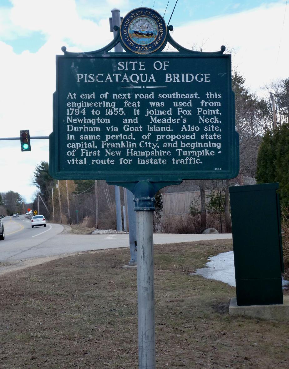 Piscataqua Bridge Historical Marker