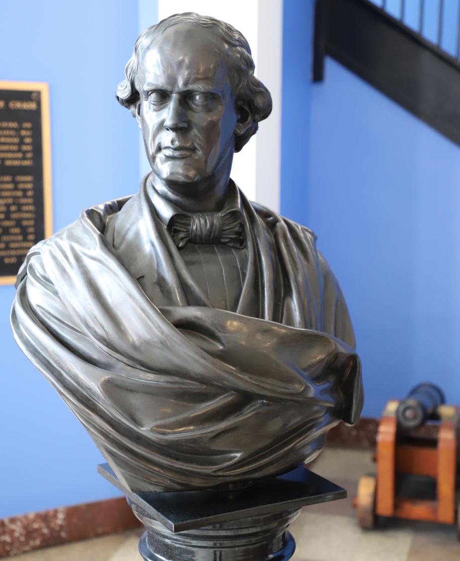 Salmon P Chase Coast Guard Academy Bust