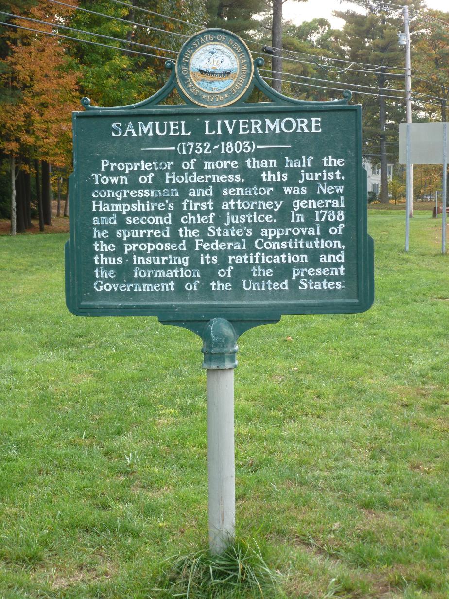 Samuel Livermore Historical Marker