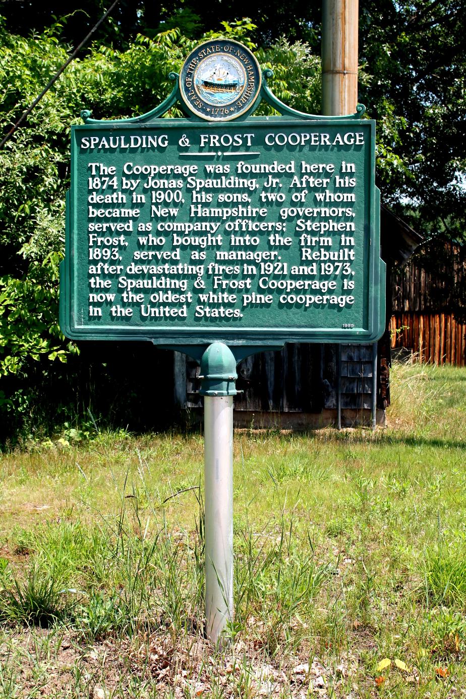 Spaulding & Frost Cooperage - Fremont New Hampshire