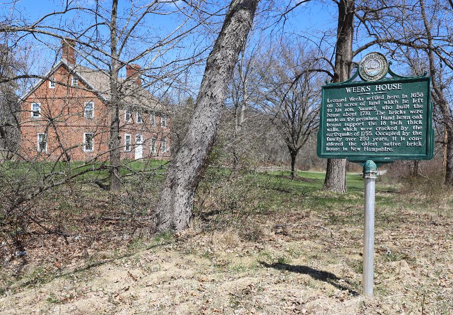 Weeks House Historical Marker #113 - Greenland, New Hampshire