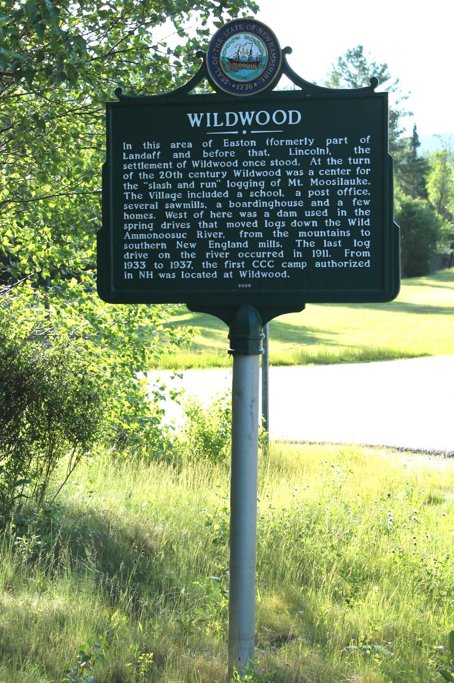 Wildwood Historical Marker