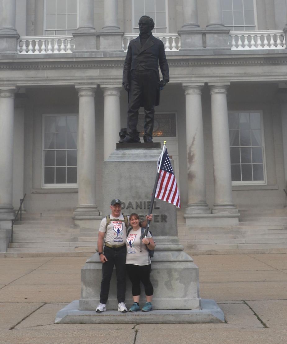 Red Sox Home Base 2021 - Richard Marsh & Laura Marsh NH State House to NH Veterans Home