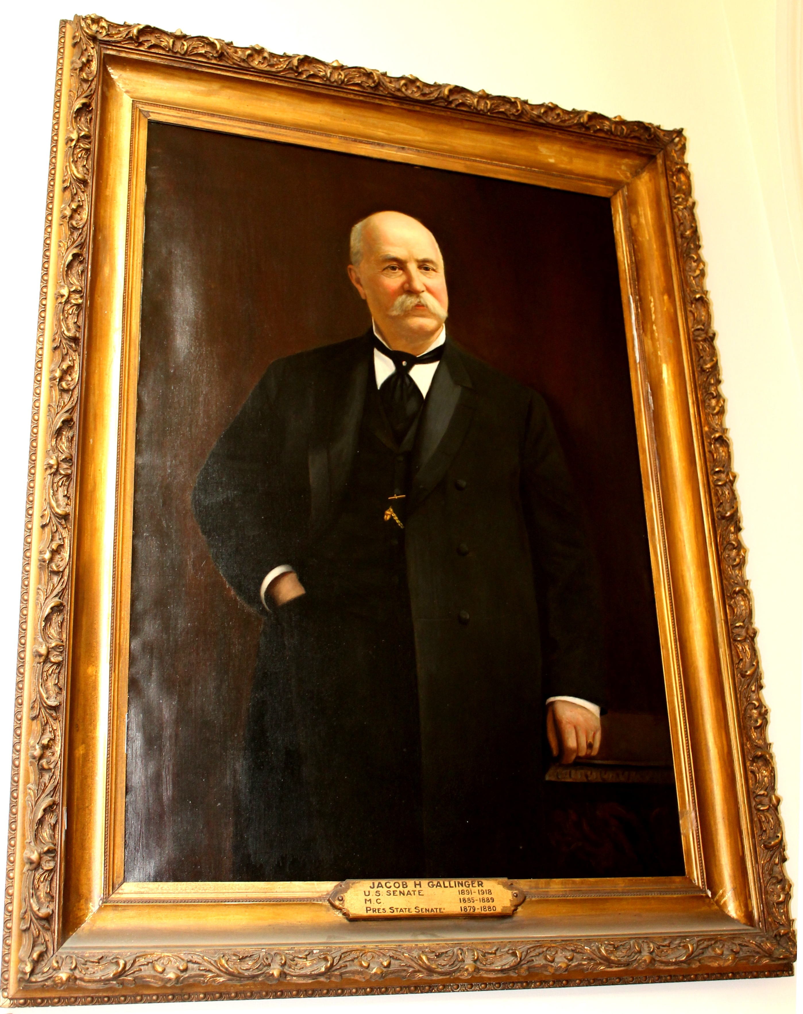 Jacon Gallinger NH State House Portrait