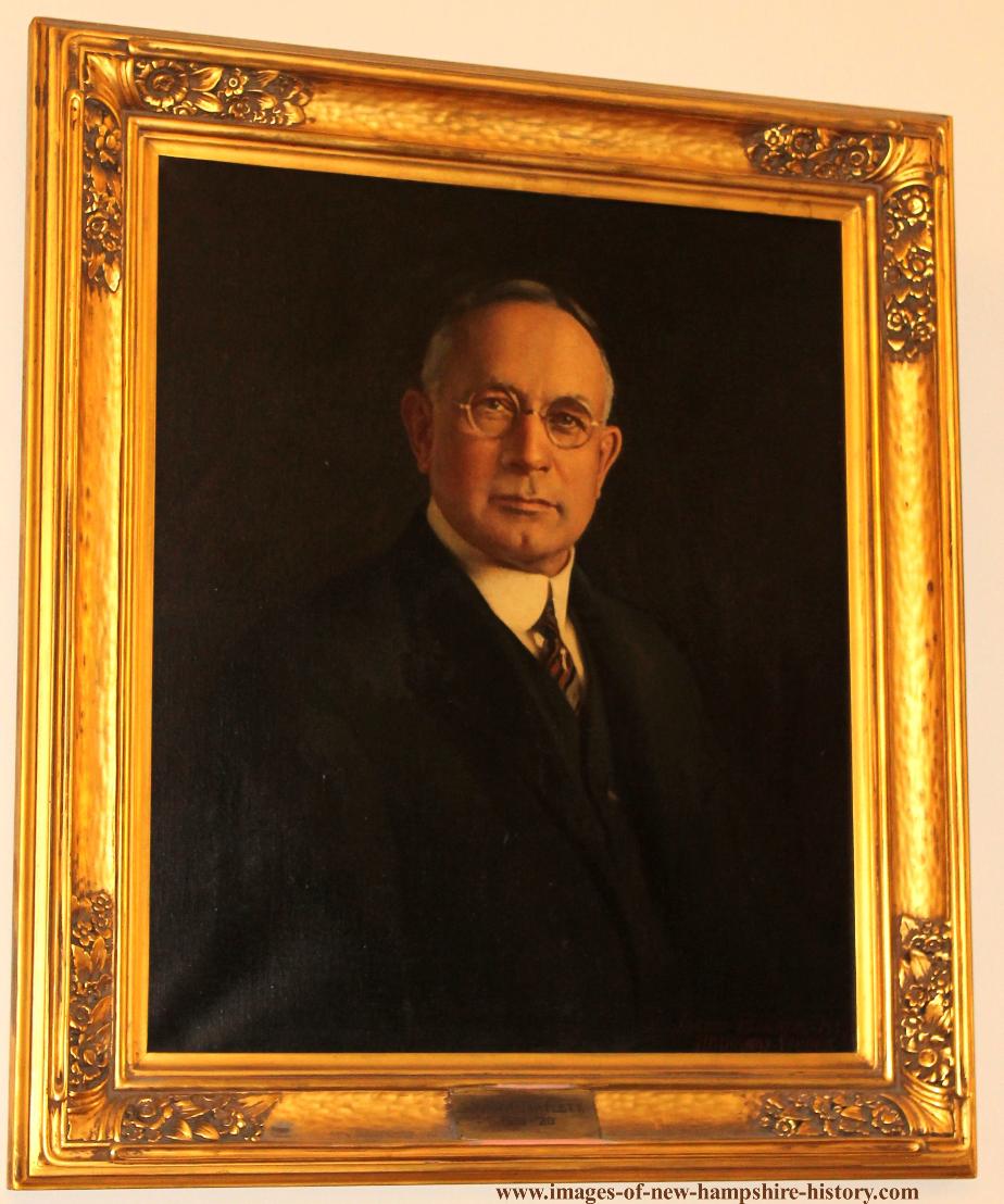 John H. Bartlett NH Governor NH State House Portrait