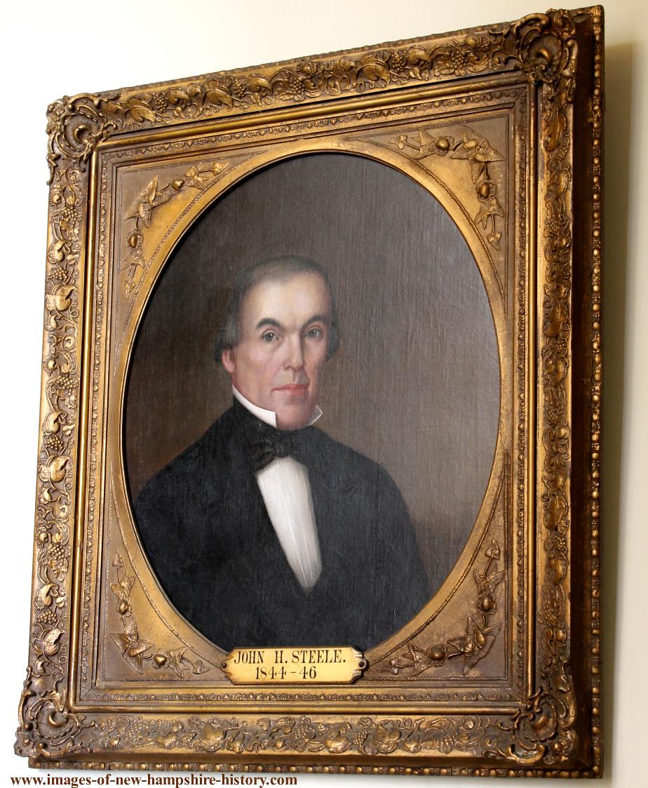 John H Steele Nh Governor , NH State House Portrait