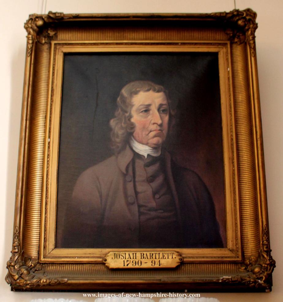 Josiah Bartlett NH State House Portrait