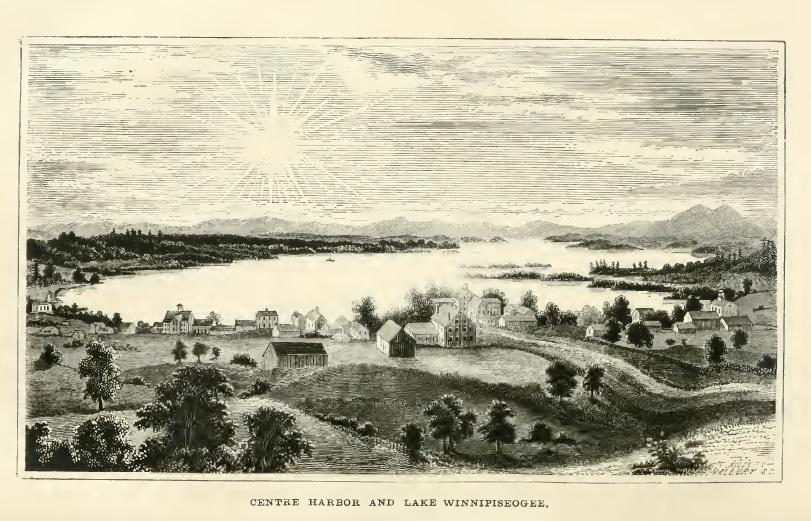 Center Harbor - Lake Winnepesaukee 1855