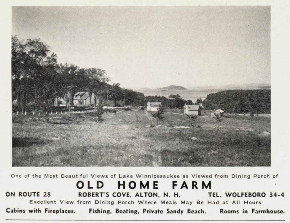 Old Home Farm, Alton NH 1939