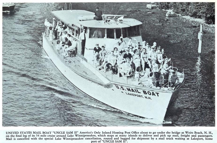 US Mail Boat - Uncle Sam - Lake Winneipesaukee