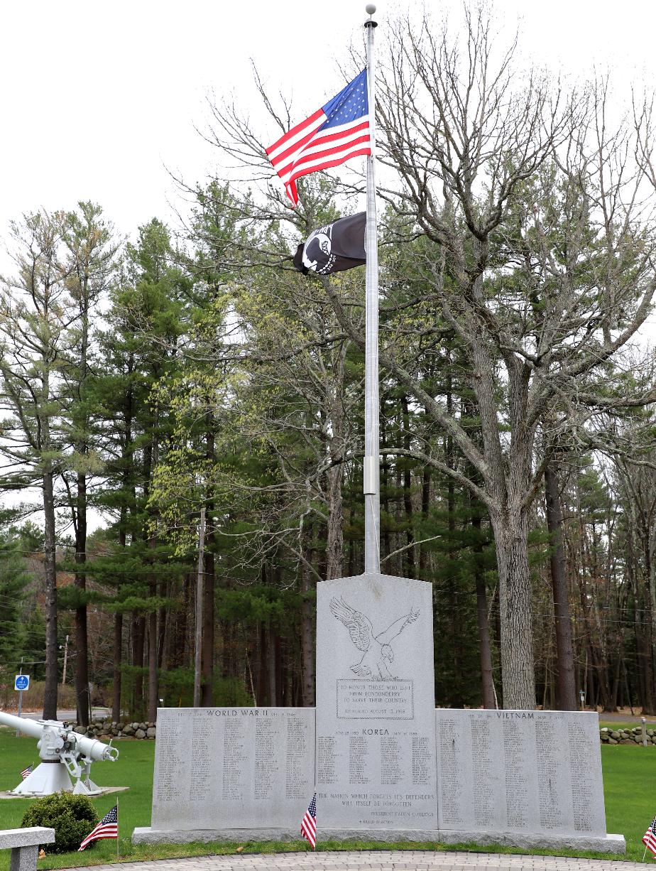 Londonderry New Hampshire World War Ii Korean War & Vietnam War Veterans Memorial