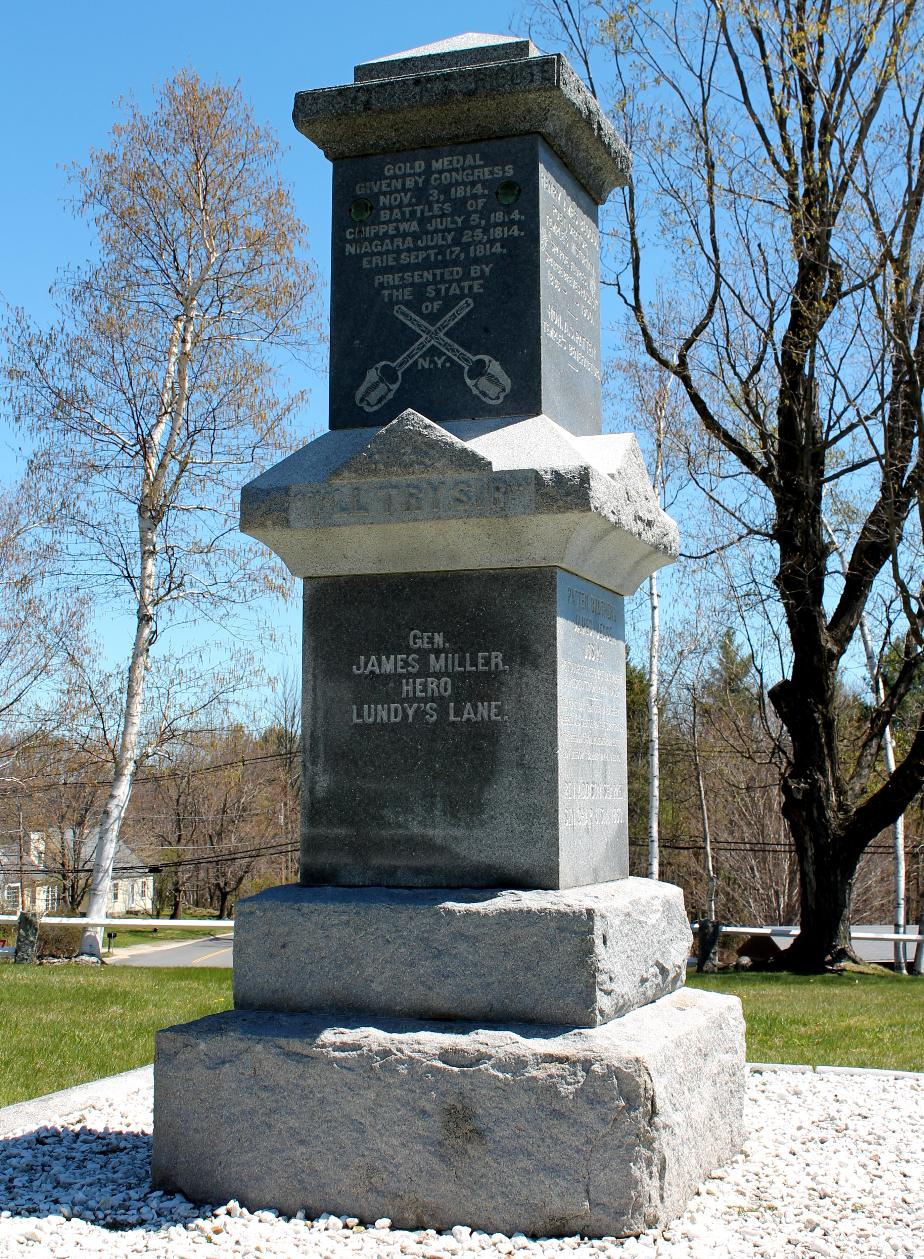 General James Miller Monument - Temple NH