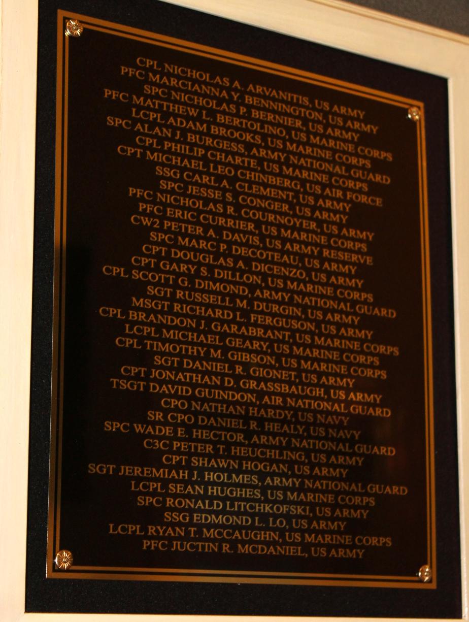 NH Medal of Honor List