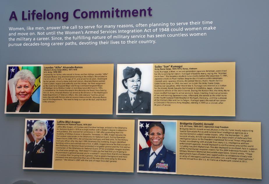 Military Women's Memorial - A Lifelong Commitment