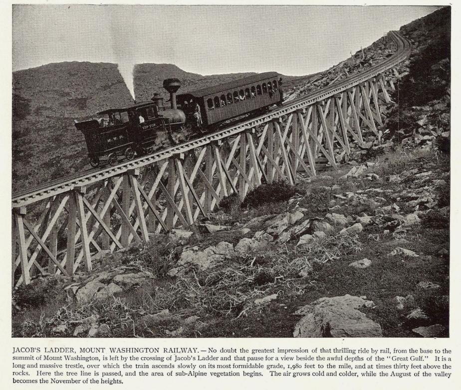 Mount Washington Cog Railway - Jacob's Ladder