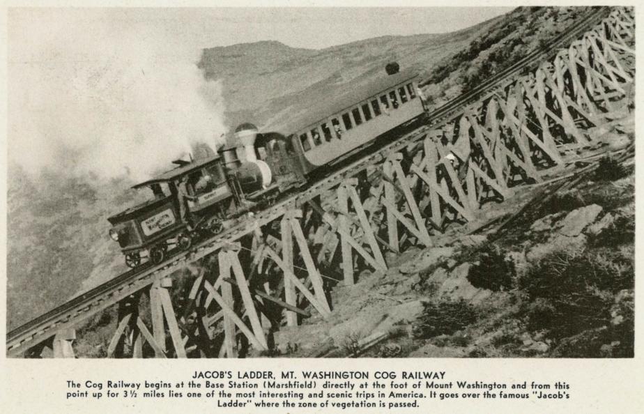 Mount Washington Cog Railway - Jacob's Ladder