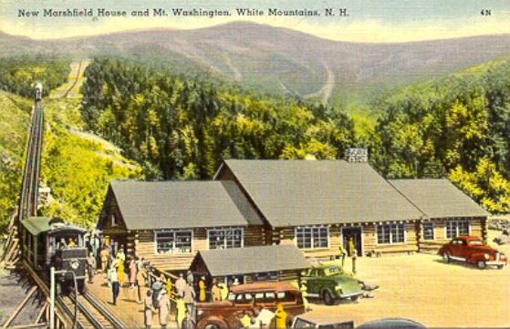 Marshfield Station, Cog Railway