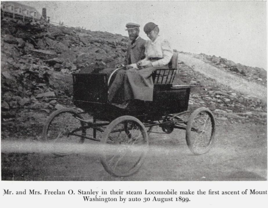 Stanley Steamer on Mount Washington Auto Road