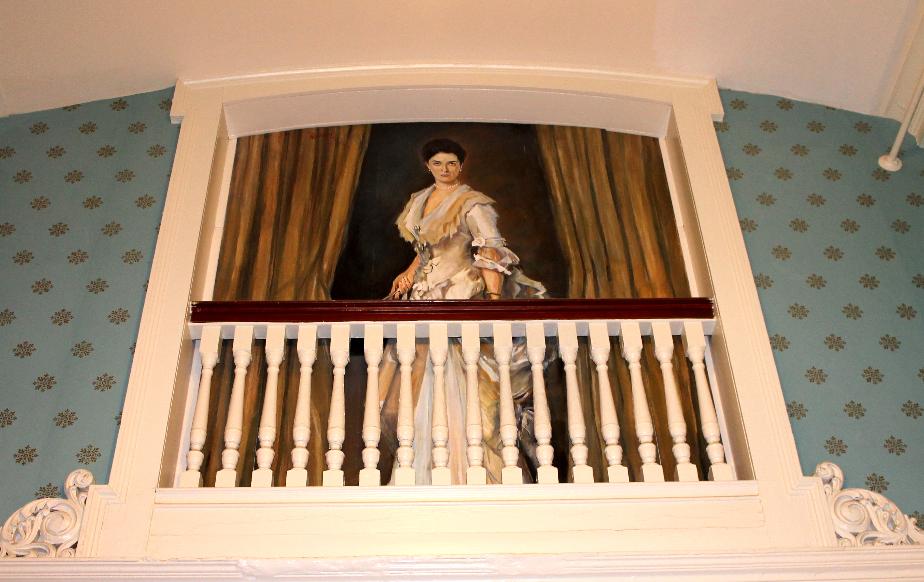 Carolyn Foster Stickney Balcony Portrait